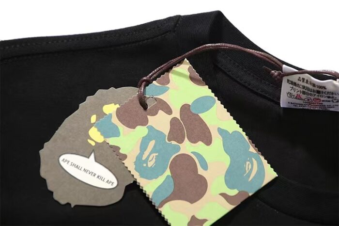 T-shirt BAPE Red Eye Face White BP056 - Image 6