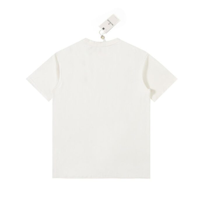 T-shirt Moncler Logo Patch Cotton MCL007 - Image 4