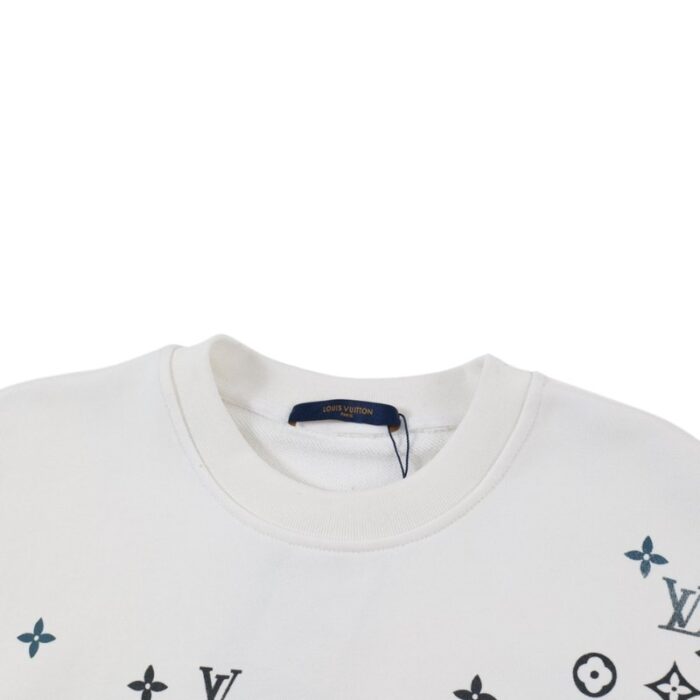 Sweatshirt Louis Vuitton White LV115 - Image 4