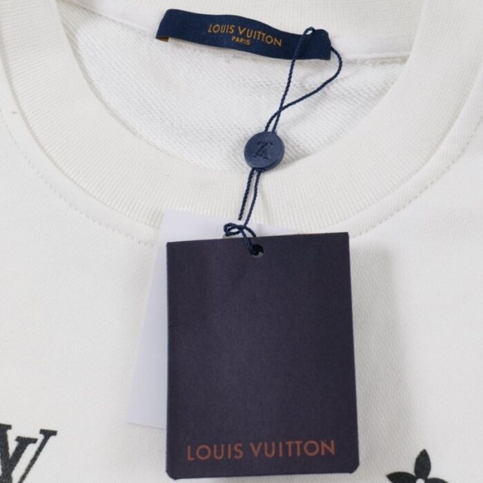 Sweatshirt Louis Vuitton White LV115 - Image 5