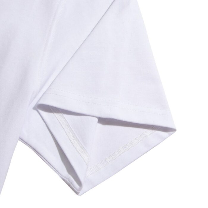 T-shirt Prada Milano Triangle Logo White PD021 - Image 6