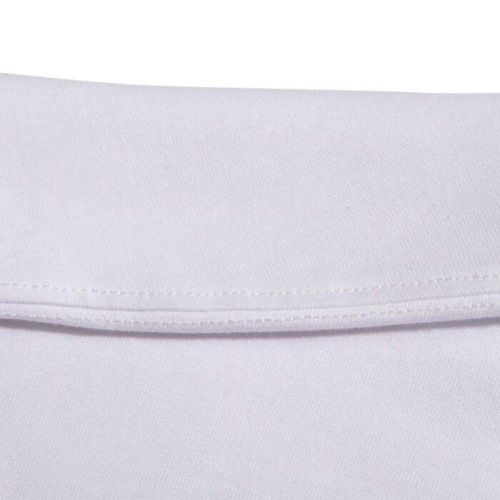 T-shirt Prada Milano Triangle Logo White PD021 - Image 5
