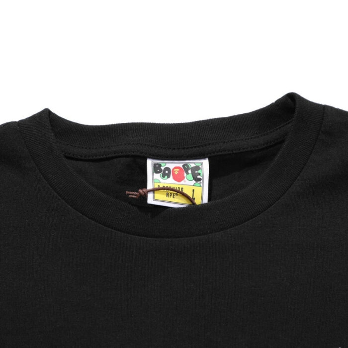 T-shirt BAPE Japan Map Embroidery Black BP010 - Image 14