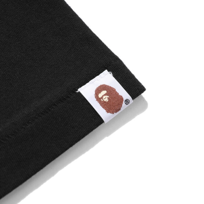 T-shirt BAPE Japan Map Embroidery Black BP010 - Image 13