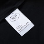 T-shirt Prada Milano Black Drip Logo PD035 - Image 9