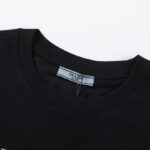 T-shirt Prada Milano Black Drip Logo PD035 - Image 8