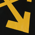 Hoodie Off-White Black with Yellow Arrows OFF009 - Image 11