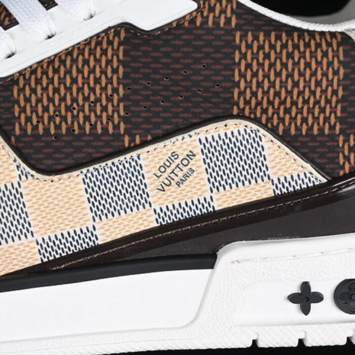 Louis Vuitton Trainer Damier Ebene Multi LV020 - Image 7
