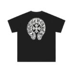 T-shirt Chrome Hearts Horseshoe Black Logo CH014 - Image 2