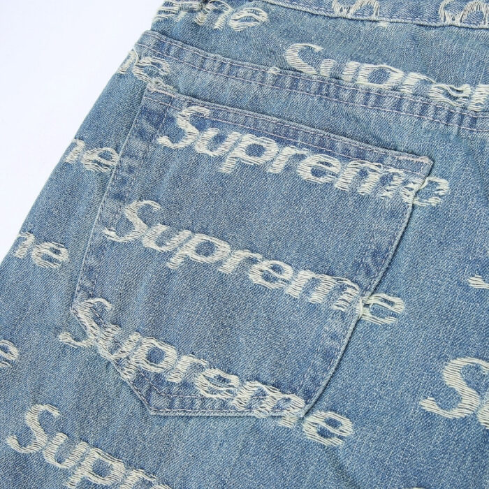Jeans Supreme Logo Denim & Black Pack SP054 - Image 12