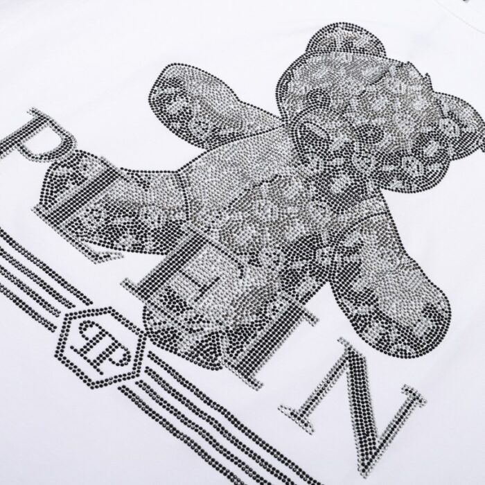 T-shirt Philipp Plein White or Black PP002 - Image 6