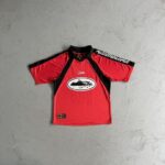 T-shirt Corteiz RTW 18 Red Jersey CZ004 - Image 2
