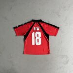 T-shirt Corteiz RTW 18 Red Jersey CZ004 - Image 4