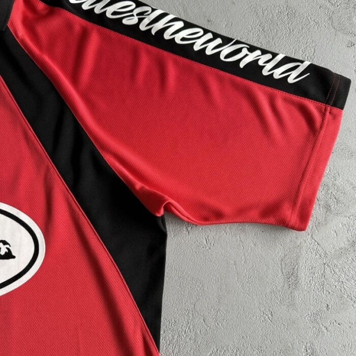 T-shirt Corteiz RTW 18 Red Jersey CZ004 - Image 9