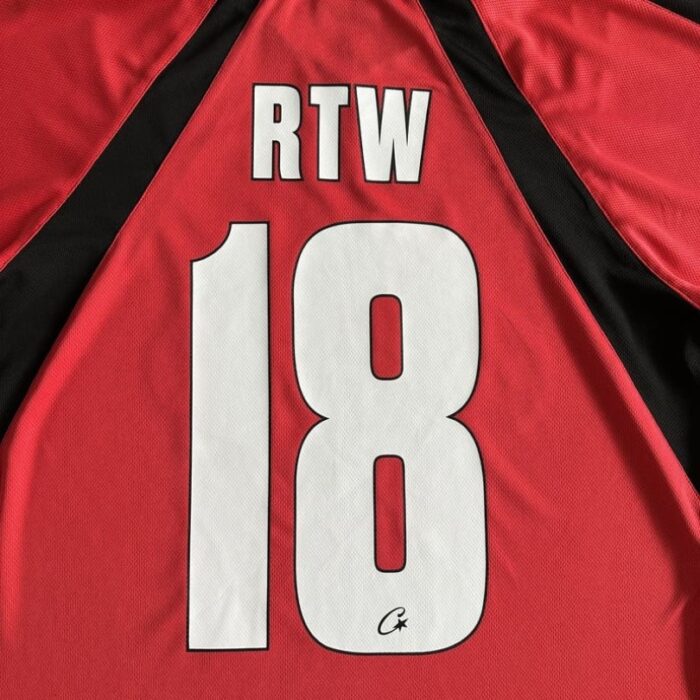 T-shirt Corteiz RTW 18 Red Jersey CZ004 - Image 7