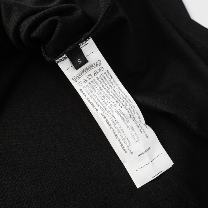 T-shirt Chrome Hearts Black Cross Embroidery CH029 - Image 8
