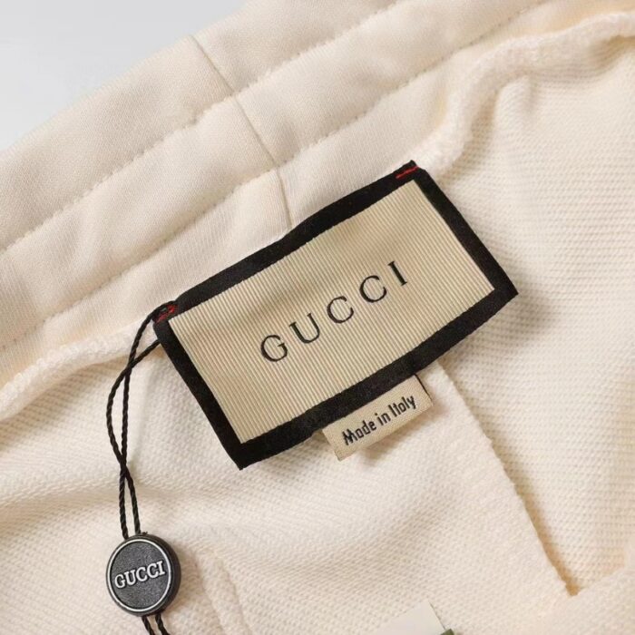 Shorts Gucci Logo White GC084 - Image 5