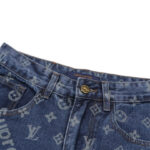 Pants Louis Vuitton x Supreme Monogram Denim LV045 - Image 5