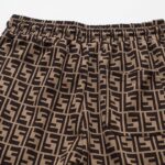 Set Tracksuit Fendi FF Monogram Beige FE006 - Image 8