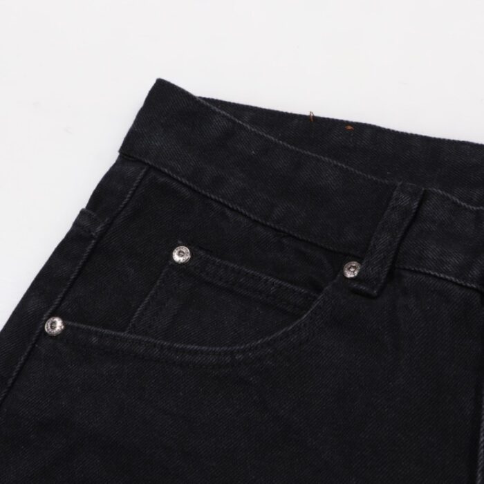 Jeans Chrome Hearts Black White Cross Patch CH025 - Image 8