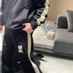 Track Pants Louis Vuitton LV Lovers Black LV062 - Image 11