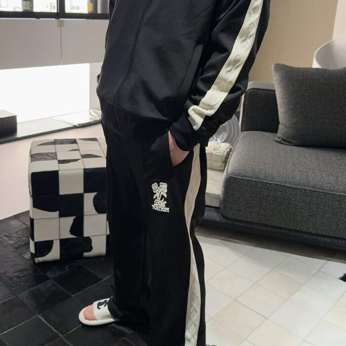 Track Pants Louis Vuitton LV Lovers Black LV062 - Image 10