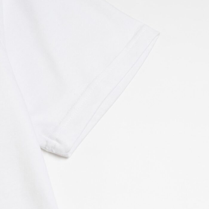 T-shirt Prada Logo Patch White PD016 - Image 5