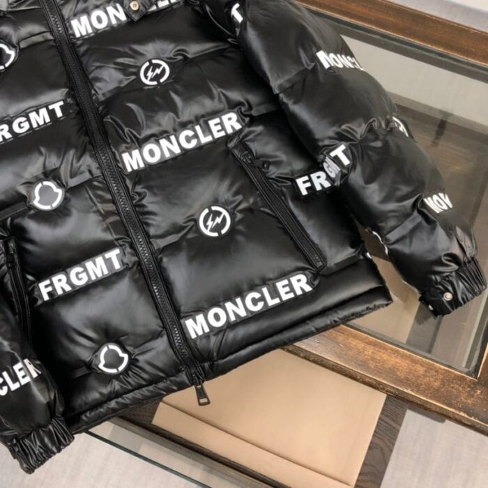 Jacket Puffer Moncler FRGMT Black MCL026 - Image 6