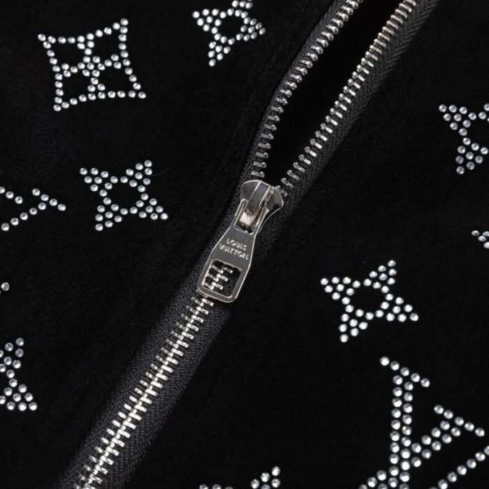 Jacket Louis Vuitton LV Monogram Studded LV053 - Image 4