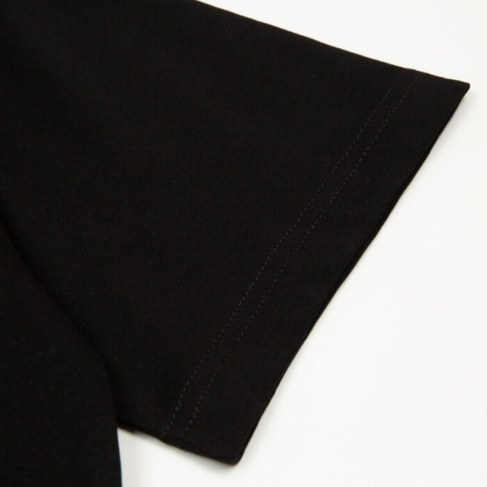 T-shirt Dior Black Monogram Logo DO063 - Image 6