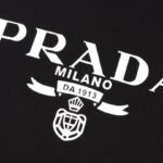 Sweatshirt Prada Milano Black Crewneck PD026 - Image 5