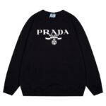 Sweatshirt Prada Milano Black Crewneck PD026 - Image 2