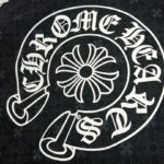 Hoodie Chrome Hearts Hearts Zip Black Monogram CH063 - Image 4