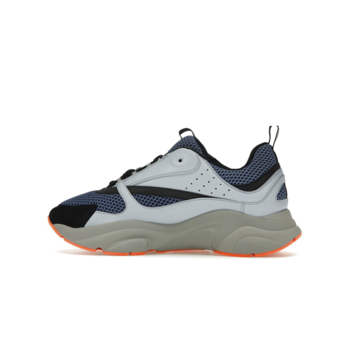Dior B22 'Blue Technical Mesh Light Blue Grey Orange' DO029 - Image 3