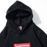 Hoodie Supreme Box Logo Black SP009 - Image 10
