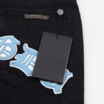 Jeans Chrome Hearts Chengdu Cross Patch CH024 - Image 11