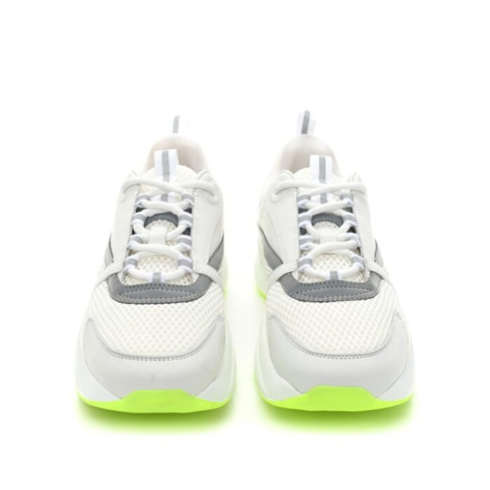 Dior B22 'White Silver Fluo Green' DO016 - Image 4