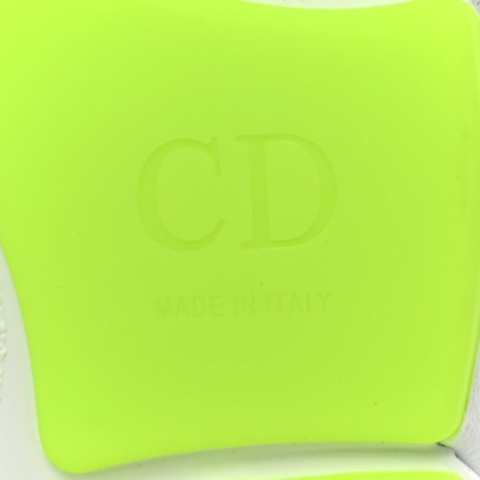 Dior B22 'White Silver Fluo Green' DO016 - Image 7