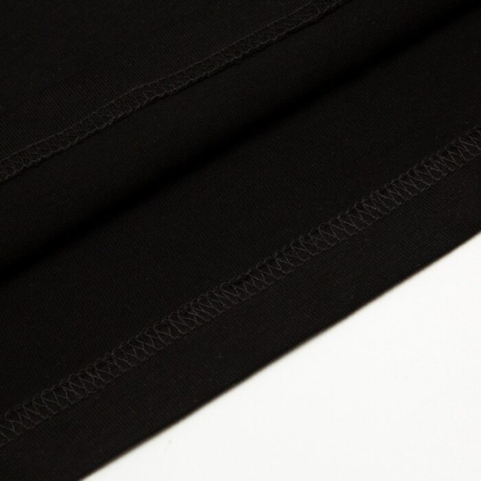 T-shirt Dior Black Graphic Logo Couture DO064 - Image 7
