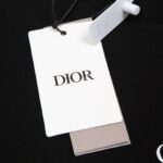 T-shirt Dior Black Graphic Logo Couture DO064 - Image 10