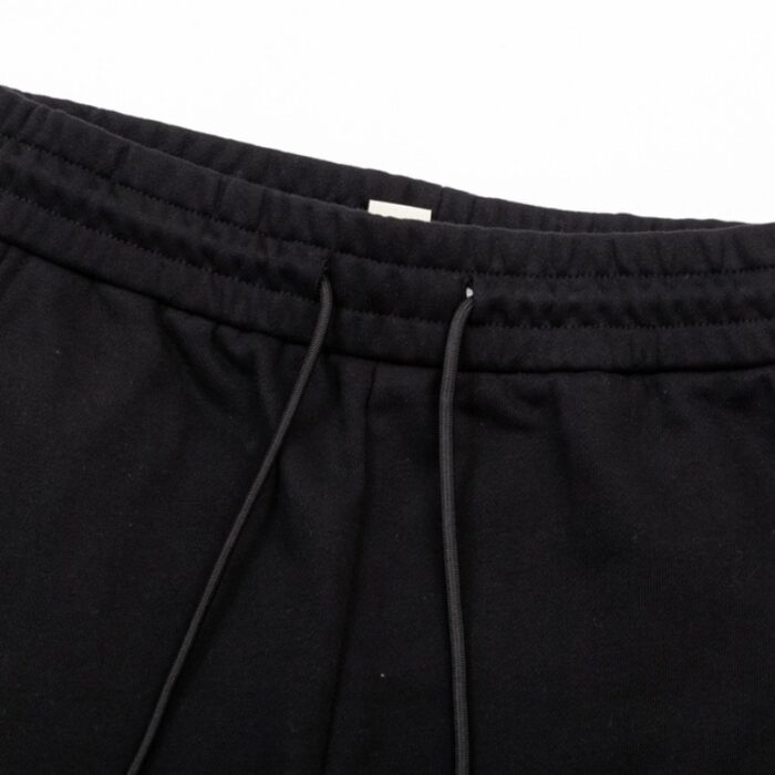 Shorts Gucci Black Monogram Side-Pocket GC094 - Image 6