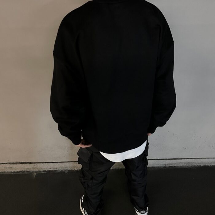 Sweatshirt Palm Angels Black Logo PA001 - Image 13
