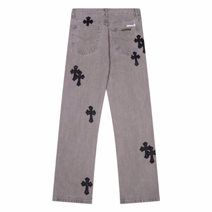 Jeans Chrome Hearts Cross Patch CH035 - Image 2