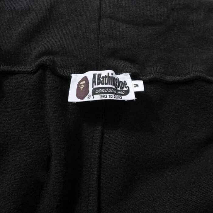 Sweatpants BAPE Ape Head Black BP40 - Image 9