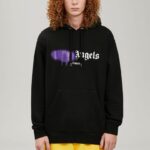 Hoodie Palm Angels London Sprayed PA002 - Image 4