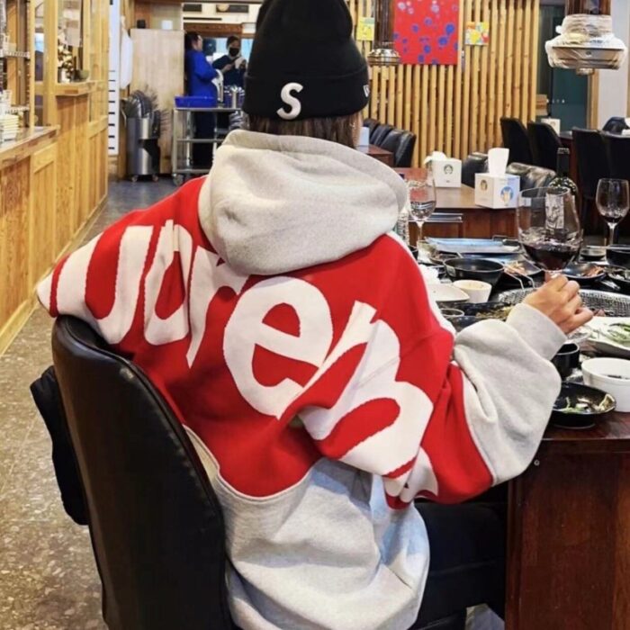Hoodie Supreme Stripe Graphic SP045 - Image 6