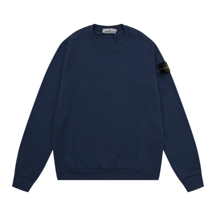 Sweatshirt Stone Island with logo patch SL001 - Image 4