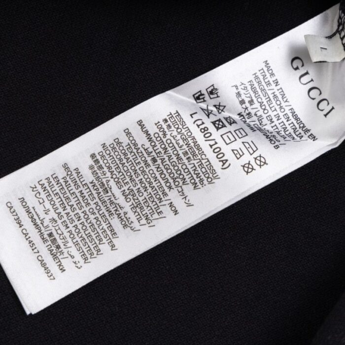 Polo Gucci Vertical Stripe Logo GC118 - Image 12