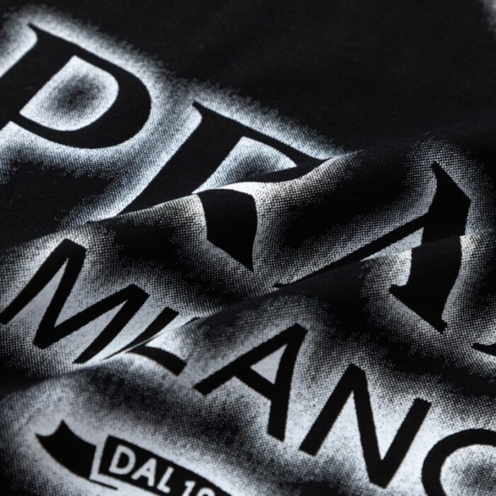 T-shirt Prada Milano Rope Logo Black PD007 - Image 5