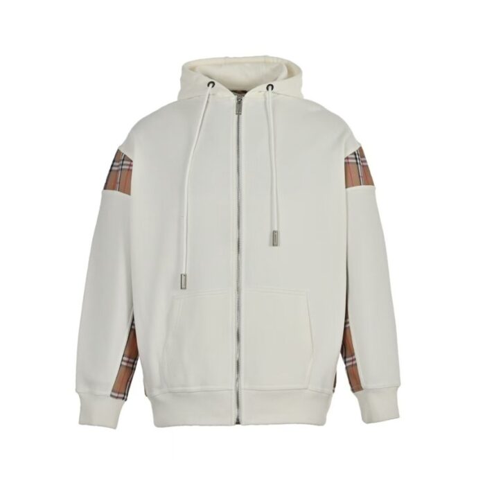 Hoodie Plaid-Detail Burberry BY003 - Image 2